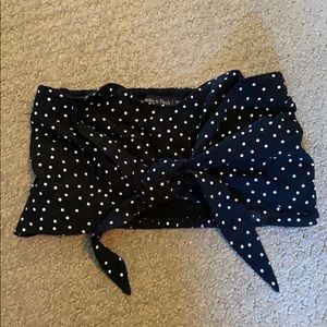 Strapless, bandeau top